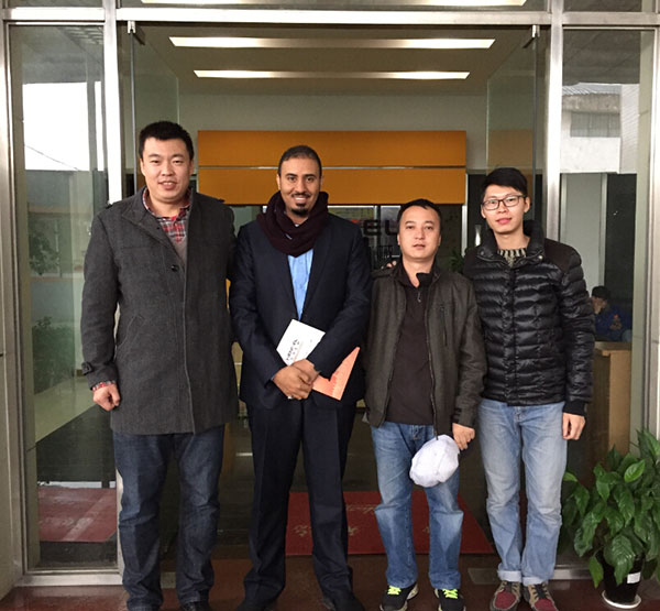 漢高機械不銹鋼焊管機，內(nèi)整平機，光亮退火設(shè)備意向客戶來訪
